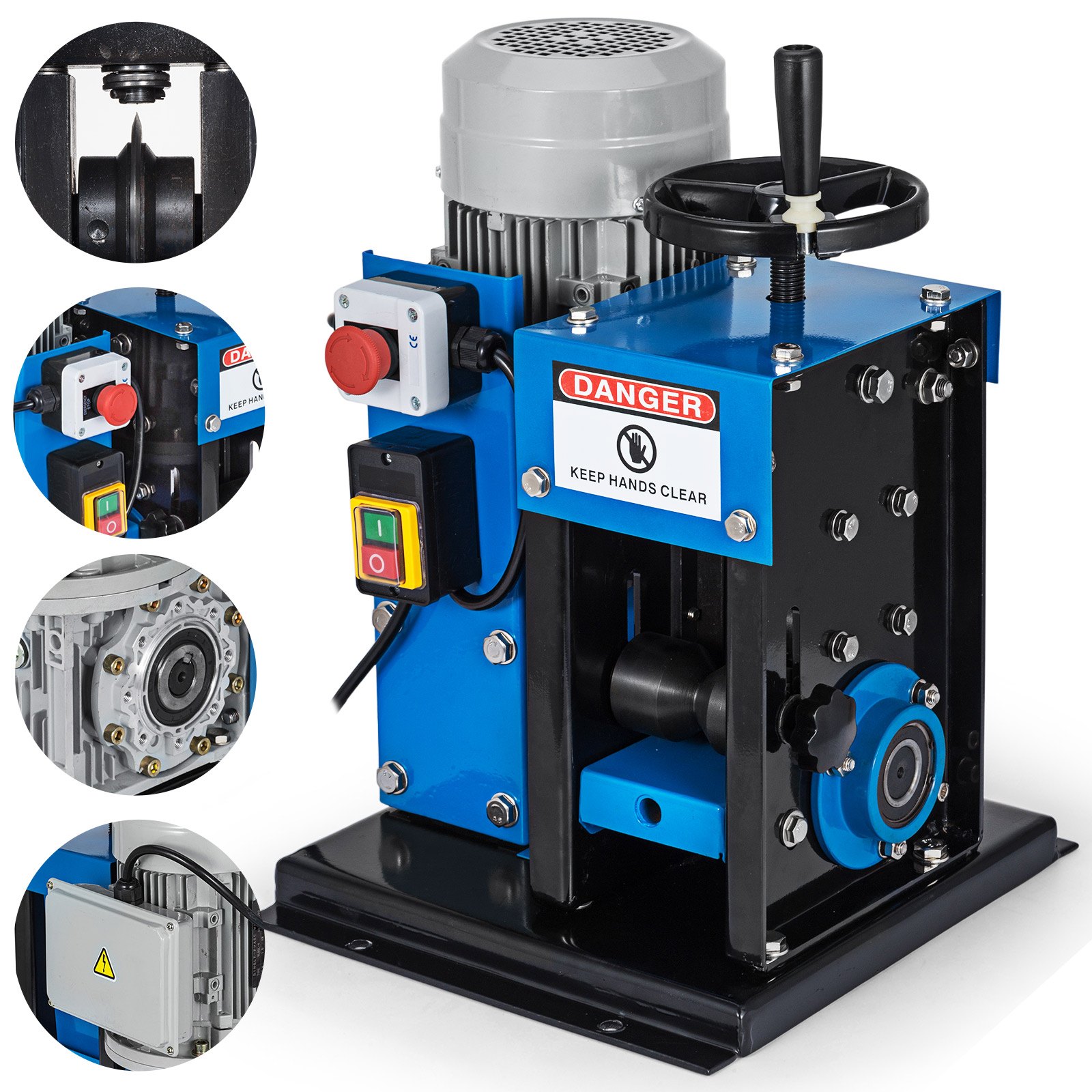 Electric Wire Stripping Machine Portable Powered Comercial 2hp Cable Stripper！