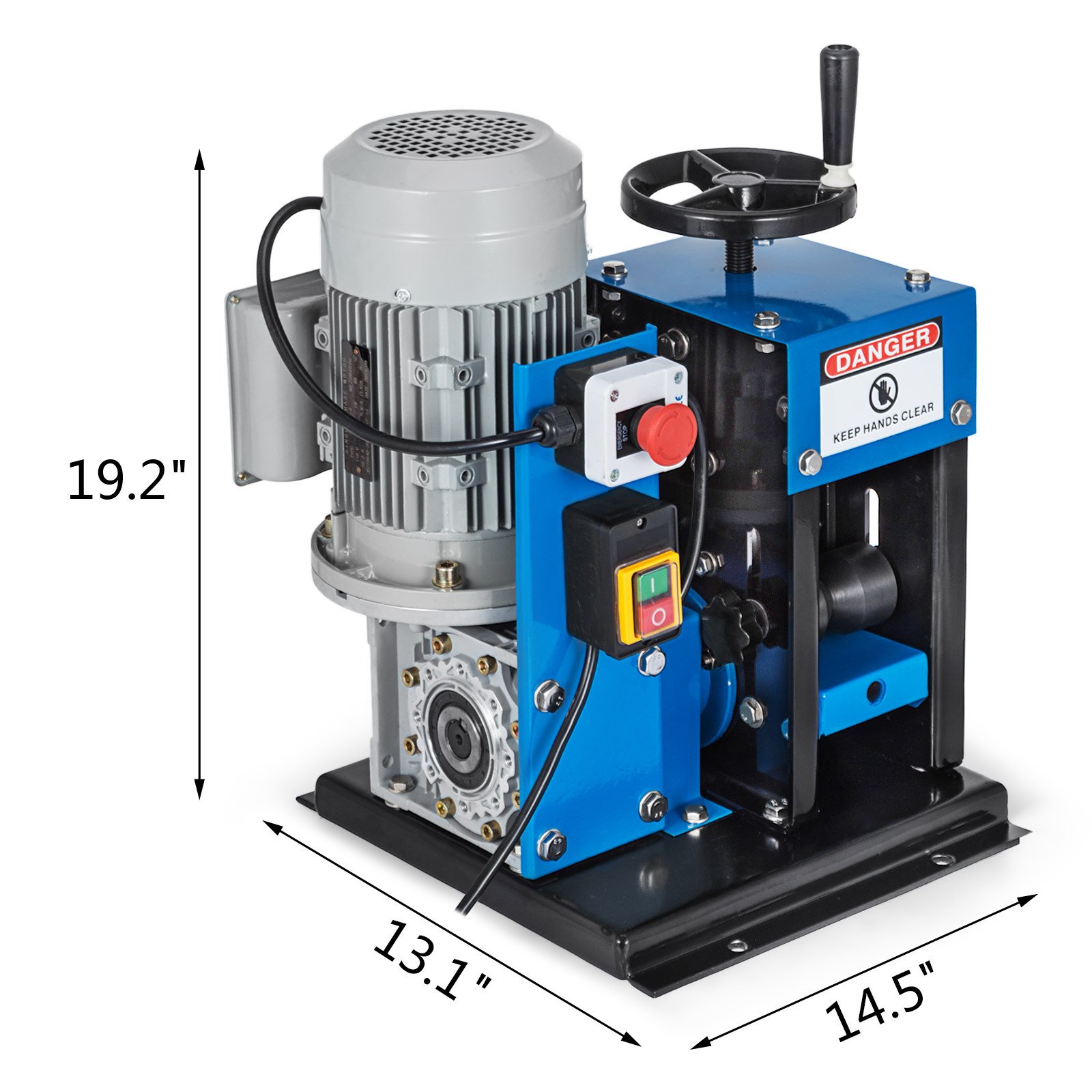 Electric Wire Stripping Machine Portable Powered Comercial 2hp Cable Stripper！