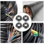 VEVOR Wire Stripper Blades 4 Pack of Replacement Blades, High-temperature Quenching and High-quality Alloy Pipe Cutter Blades, for Stripping Scrap Copper Wires, Model HXSMS-26 Wire Stripping Machines