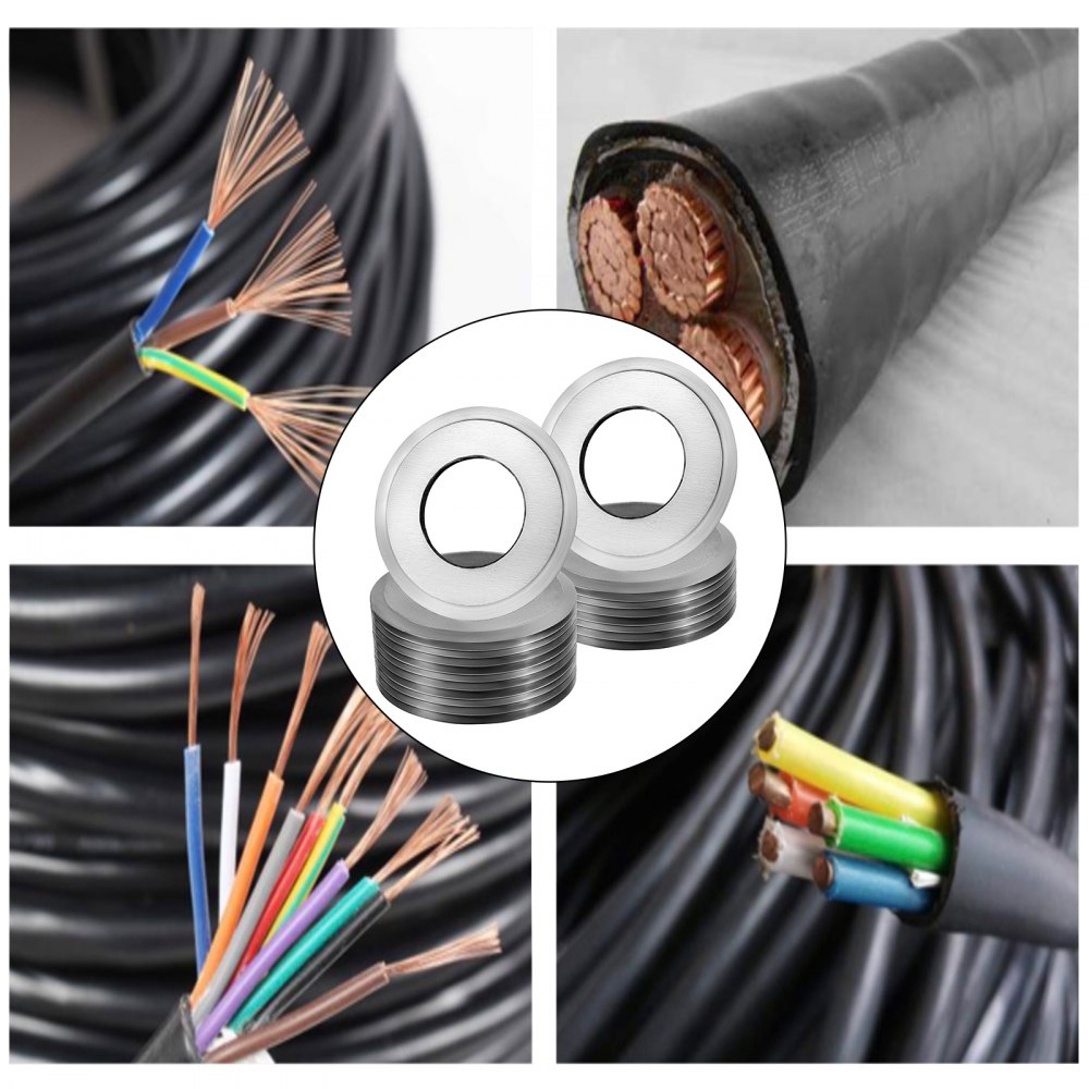 VEVOR 21 Pack of Blades for HXsms-038, Y-001-2L, MWS-83MD Wire Stripper Machines