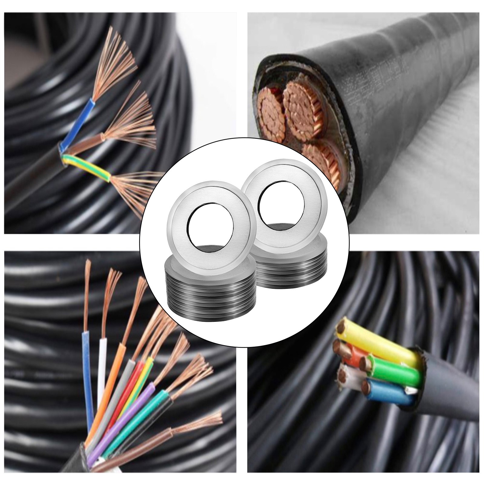 VEVOR 21 Pack of Blades for HXsms-038, Y-001-2L, MWS-83MD Wire Stripper Machines