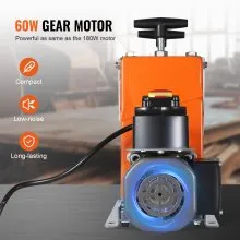 VEVOR Automatic Wire Stripping Machine, 0.06''-0.98'' Electric Motorized Cable Stripper, 60 W, Wire Peeler with Visible Stripping Depth Reference, 6 Round & 1 Flat Channels for Scrap Copper Recycling