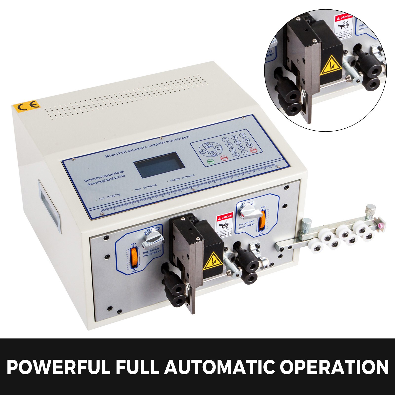 Swt508-sd Computer Wire Peeling Stripping Cutting Machine Stripping Speed 100mm
