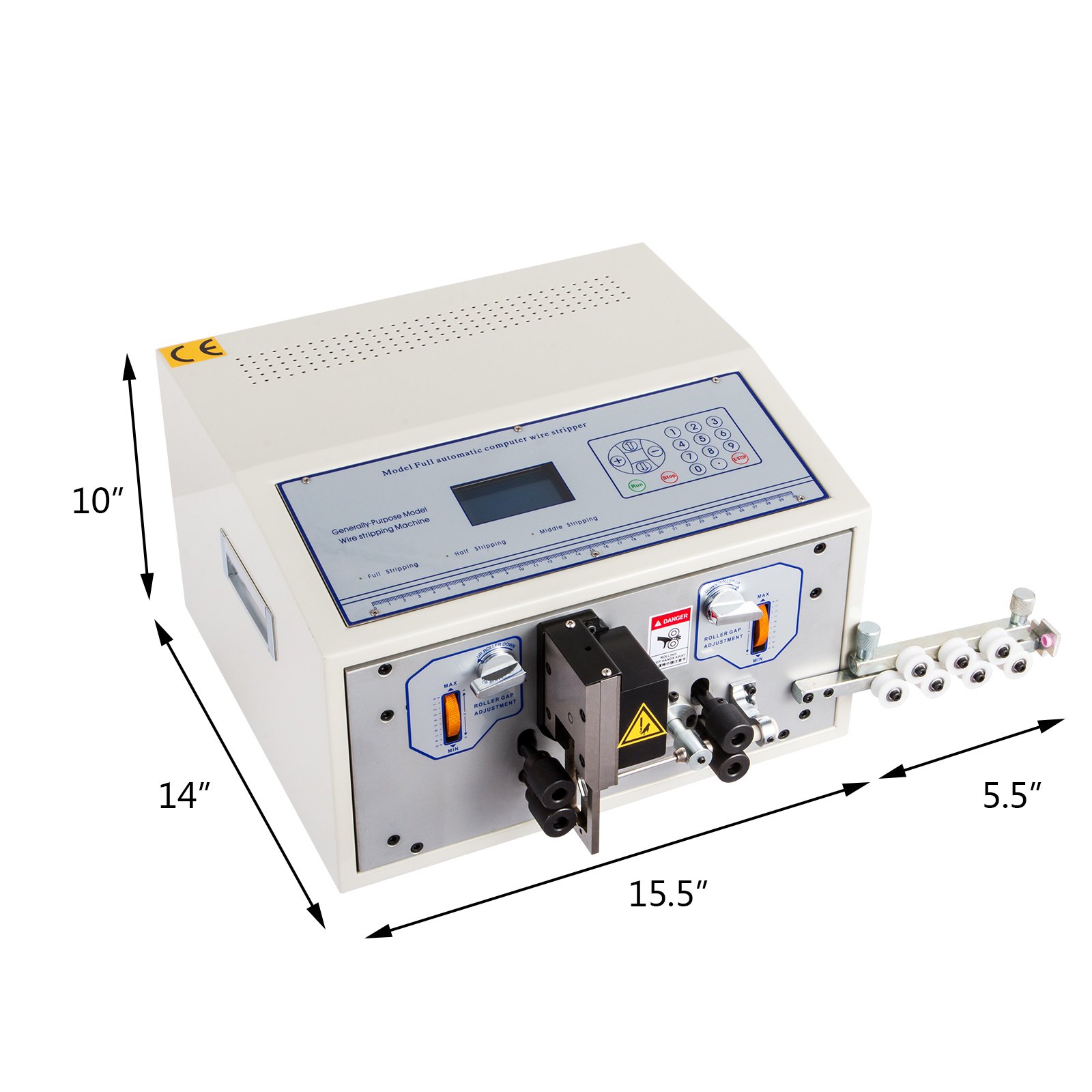 Wire Stripping Machine 200w 220v Automatic Electric Wire Cutting Wire Stripping