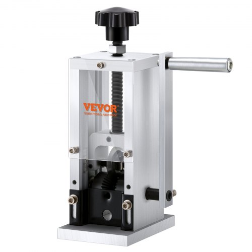 VEVOR Manual Wire Stripping Machine, 0.06''-1.18'' Copper Stripper with Hand Crank or Drill Powered, Visible Stripping Depth Reference, Portable Aluminum Frame Wire Peeler for Scrap Copper Recycling