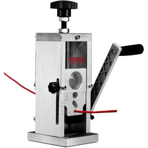 VEVOR Manual Wire Stripping Machine, 0.06-0.98 Copper Stripper with Hand Crank or Drill Driven, Visible Stripping Depth Reference, Portable Aluminum VEVOR Manual Wire Stripping Machine, 0.06-0.98 Copper Stripper with Hand Crank or Drill Driven, Visible Stripping Depth Reference, Portable Aluminum