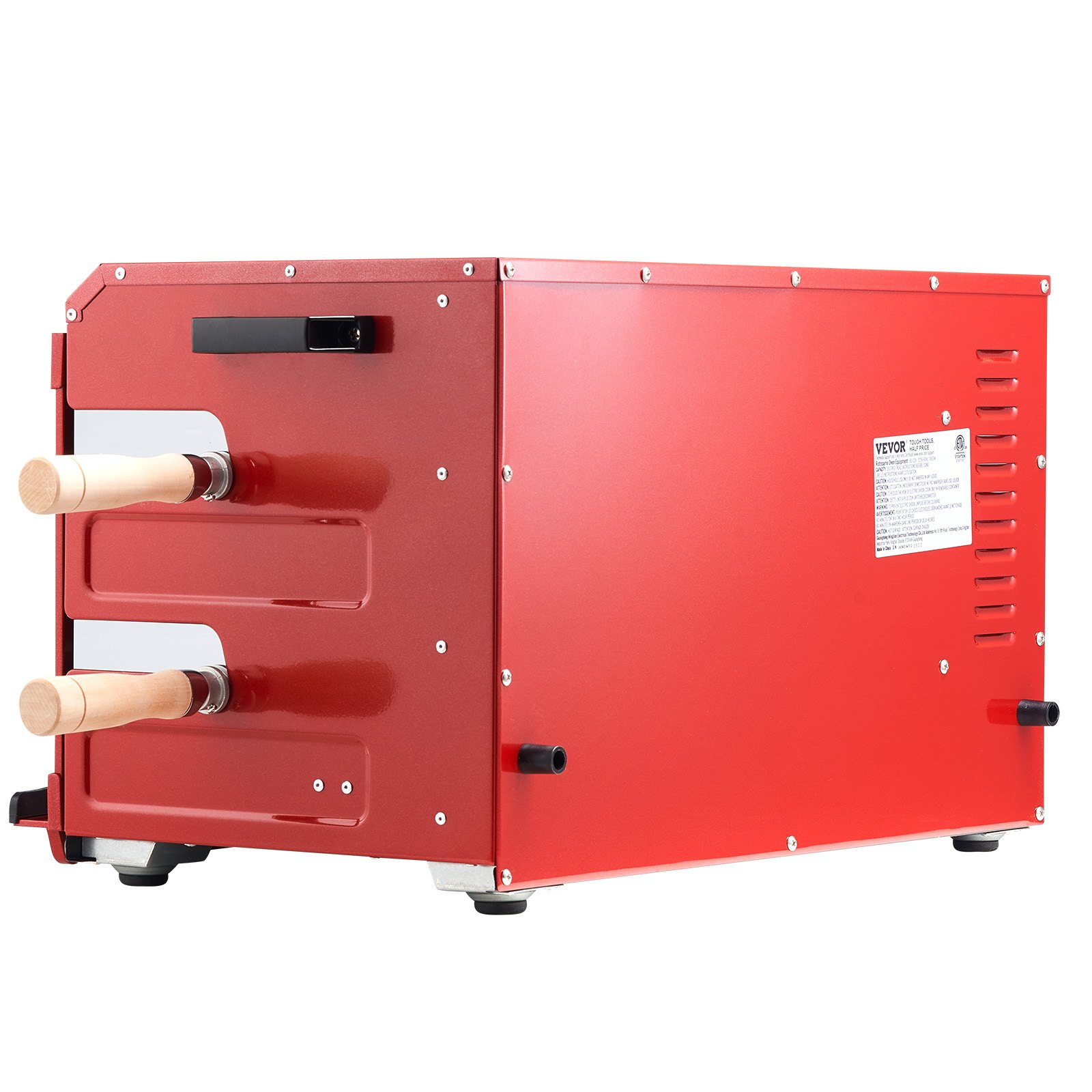 VEVOR Shawarma Grill Machine, 2 Strings of Barbecue Capacity, Chicken Shawarma Cooker Machine, Electric Broiler Gyro Rotisserie Oven Doner Kebab Machine, for Home Restaurant Kitchen Parties