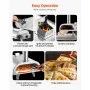 12" Outdoor Pizza Oven Portable Pellet/Gas Pizza Oven  for Camping