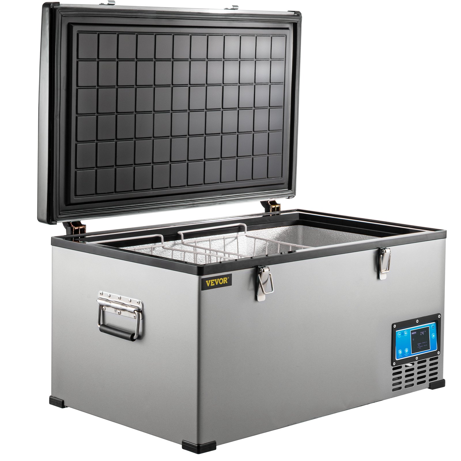 VEVOR 12volt Car Refrigerator Portable Freezer 90Qt Camping Refrigerator Outdoor