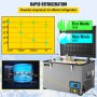 VEVOR Car Refrigerator, 64 Qt, 12v Portable Freezer with Single Zone, 12/24V DC & 110-240V AC Electric Compressor Cooler w/ -4℉-68℉ Cooling Range, for Car Truck Vehicle RV Boat Outdoor & Home use