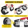 VEVOR Variable-Speed 5" Deep Cut Portable Band Saw 110V 10-A Motor UL Certified