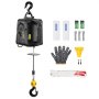 VEVOR 2-in-1 Portable Electric Hoist Power Winch 1100lbs Wireless Remote Control