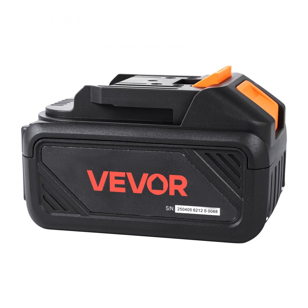 VEVOR 20V MAX, Portable Battery and Charger Combo, AC 220V, 4.0 Ah Lithium-Ion Battery Pack, 4000 mAh Large Capacity, Extended Runtime, Compatible with Series Tools, for Replacement and Fast Charging