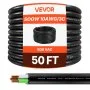 50 FT 10AWG Premium Electrical Power Cable Copper Extension Cord Wire 600V