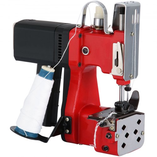 VEVOR Bag Closer Closing Machine 110V Portable Sewing Electric Stitcher GK9-890 Knitted Bag Sealing Closing Packing Machine Closer for Woven Snakeskin Bag Sack (110V)