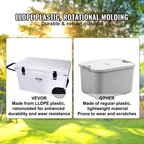 RTIC Glacière Souple Ultra Résistante Pour 30 Canettes, Sac Isotherme Portable Pour Déjeuner, Plage, Boisson, Voyage, Camping, Pique-nique, Voiture, Voyages, Glacière Flottante Anti-fuite Avec