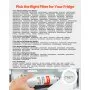 Refrigerator Water Filter Replacement EDR1RXD1 Remove 70+ Contaminants White