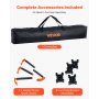 Portable Folding Workstand 4.15 x 2.18ft Collapsible Work Stand 2500lbs Capacity