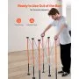 Portable Folding Workstand 4.16 x 2.18ft Collapsible Work Stand 2500lbs Capacity