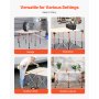 Portable Folding Workstand 4.15 x 4.15ft Collapsible Work Stand 3500lbs Capacity