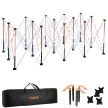 Portable Folding Workstand 8.02 x 4.12ft Collapsible Work Stand 6000lbs Capacity