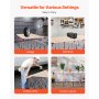Portable Folding Workstand 8.05 x 4.13ft Collapsible Work Stand 6000lbs Capacity