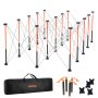 Portable Folding Workstand 8.05 x 4.13ft Collapsible Work Stand 6000lbs Capacity