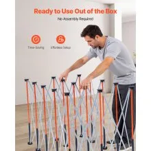 Portable Folding Workstand 8.05 x 4.13ft Collapsible Work Stand 6000lbs Capacity
