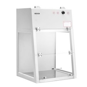 VEVOR Laminar Flow Hood, 20.08 x 20.47 x 23.62 inch Working Area Portable Clean Room, Meets ISO Class 5 Clean Room Standards, with HEPA-14 Filter and G1 Pre-Filter, for Medical and Laboratory Use | VEVOR US