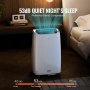 VEVOR Portable Air Conditioner 12k BTU 3 in 1 AC Cool Dehumidifier Fan