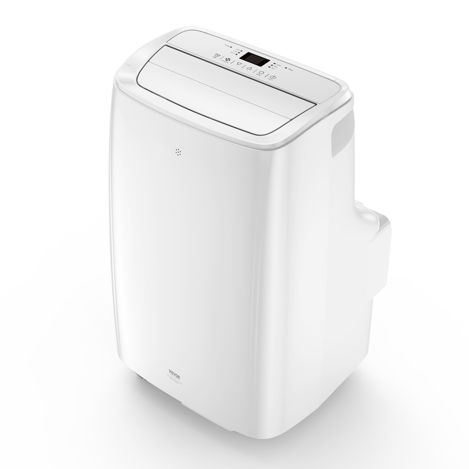 VEVOR 12,000 BTU Portable Air Conditioners, 3-in-1 Portable AC Unit with Remote Control, for 550-700 Sq.Ft, Cool/Dehumidifier/Fan Mode &Low Noise & Rich Accessories for Home/Office/Dorms, White