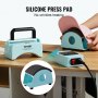 VEVOR Hat Press Machine Mini Hat Heat Press för Kepsar 5,9x3,15 tums tallrik Grön