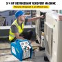 VEVOR Portable Refrigerant Recovery Machine 3/4 HP Single Cylinder Air Condition