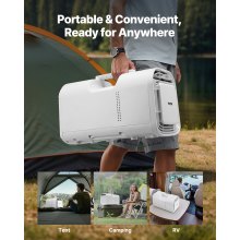 VEVOR Portable Air Conditioner 4250 BTU Camping Luftkonditionering för tält husbilar