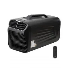 Aire acondicionado portátil de 4000 BTU para tiendas de campaña, aire acondicionado CA/CC para camping, caravanas y hogares.