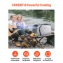 Portable Air Conditioner 5000BTU Tent Air Conditioning AC/DC for Camping RV Home