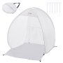 VEVOR Spray Paint Shelter Portable Spray Paint Tent Booth 3.3 x 2.9 x 3.3ft Pop Up