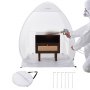 VEVOR Spray Paint Shelter Portable Spray Paint Tent Booth 101.6x88.9x101.6 cm Pop Up