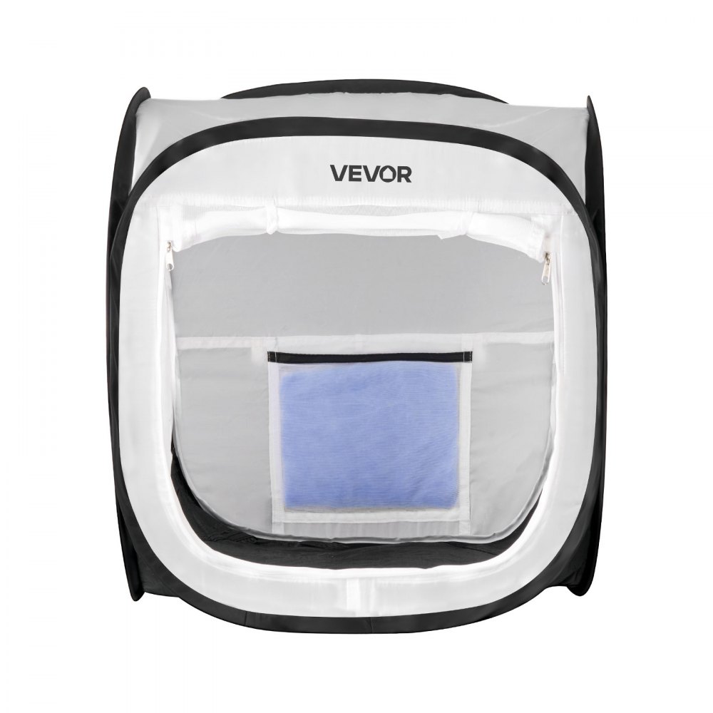 VEVOR Portable Paint Booth Tent, 15.94 x 15.94 x 16.93 inch Pop-Up Portable Spray Paint Tent with Mesh Door, Spray Painting Tents for Small Models, Sculptures, Vases, Photo Frames, Pop-Up Design