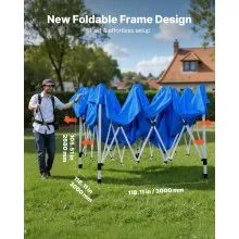 VEVOR Portable Paint Booth Tent,  115.35 x 115.35 x 71.26 inch Portable Garage Spray Tent, Waterproof Spray Booth with Foldable Frame Design & 2 Mesh Side Windows for Auto Parts, Furniture, Motorcycle