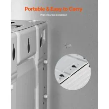 Portable Propane Water Heater 10L Tankless with Accessory Regulator for RV