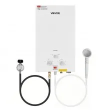 Portable Propane Water Heater 10L Tankless with Accessory Regulator for RV
