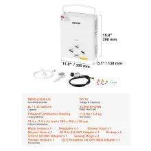Portable Propane Water Heater 5L Tankless with Accessory Regulator for RV