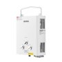 VEVOR Portable Propane Water Heater, 6L Tankless Outdoor Water Heater, 41000 BTU 1.58 GPM Instant Hot Water, with Accessory Set + Regulator for RV Camping Trips Cabins Barns