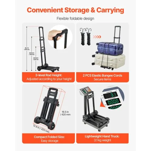 Kokkupandav transpordikäru, 131 kg — pilt 3