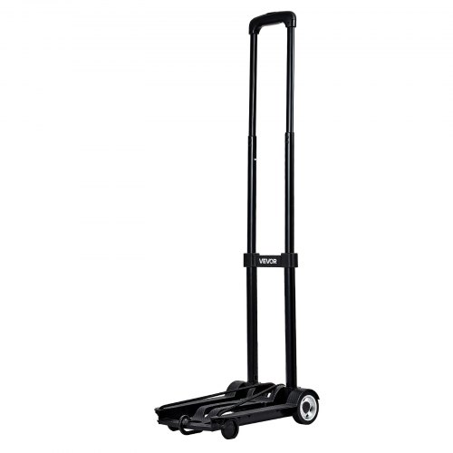 Carrello Pieghevole Abacad In Alluminio - Portata 82kg - Ruote Silenziose - Manico Telescopico 3 Altezze