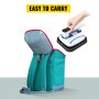 VEVOR Portable Heat Press 7x8 Inch Easy Press 800W Mini Heat Press Three Adjustable Modes Heat Press Machine for T Shirts Bags and Small HTV Vinyl Projects(Blue)