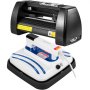 Vevor Heat Press 10"x10" Mini Portable + 14" Vinyl Cutter Plotter Machine Kit