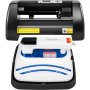 Vevor Heat Press 10"x10" Mini Portable + 14" Vinyl Cutter Plotter Machine Kit