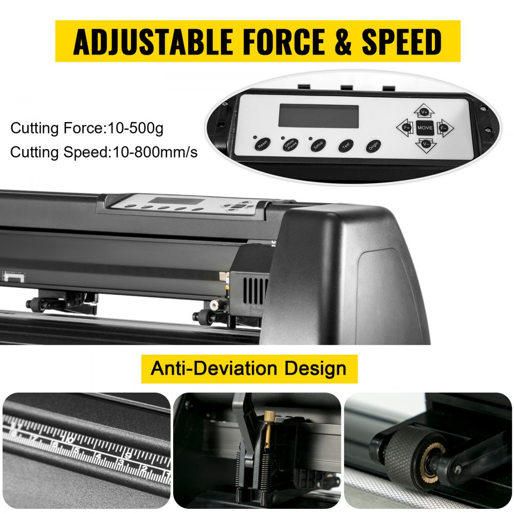 Vevor Heat Press 10"x10" Mini Portable + 34" Vinyl Cutter Plotter Machine Kit